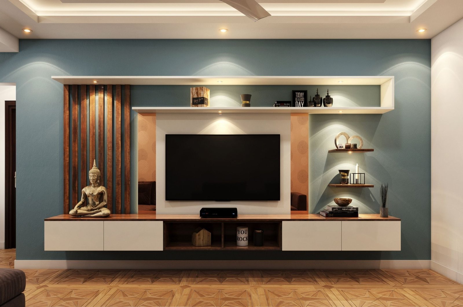 Home 8 TV Unit Design - Sidco Interioz